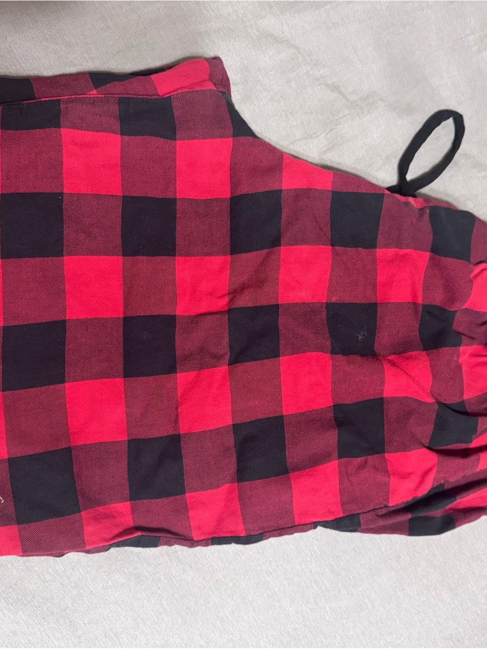 Wondershop Red and Black Buffalo Plaid Jumpsuit